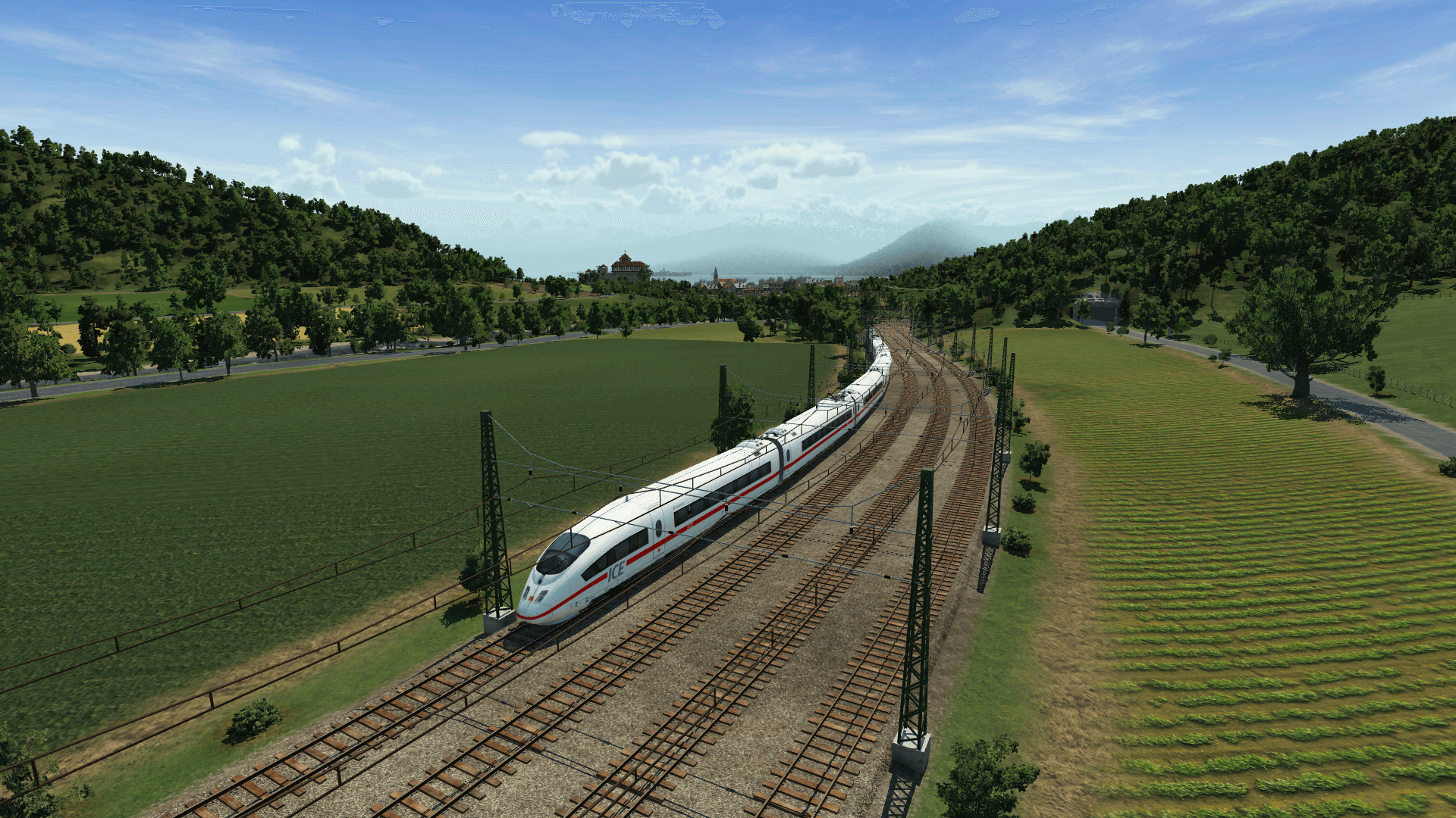 ICE 3 in the fields