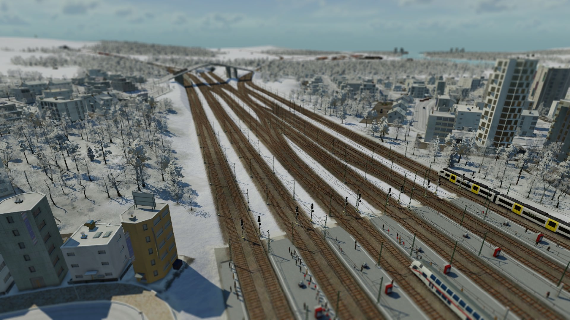 Ganz neues Bahnhofsvorfeld