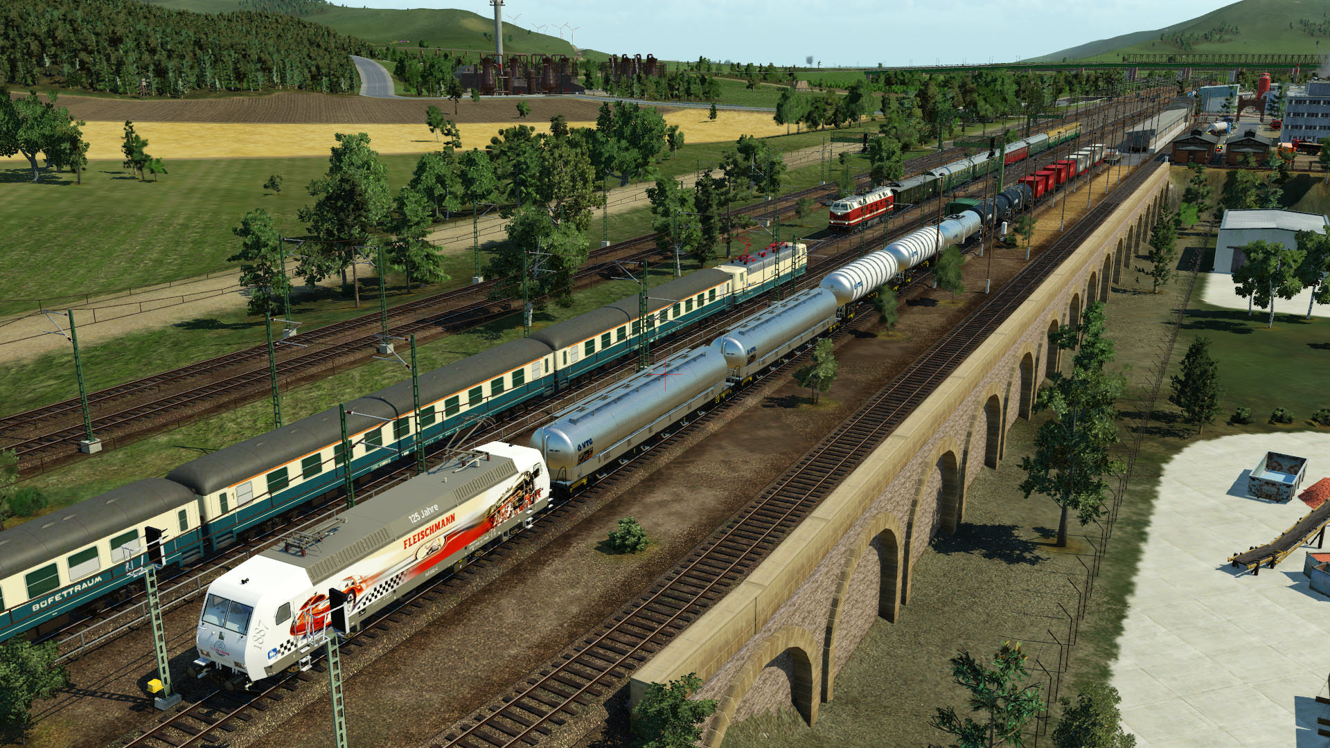 BR145 Fleischmannrepaint bereit zum Dienstantritt