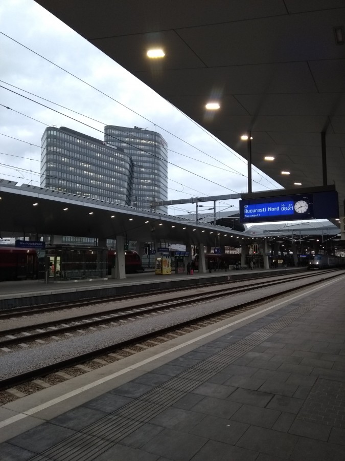 Wien Hauptbahnhof Impressionen