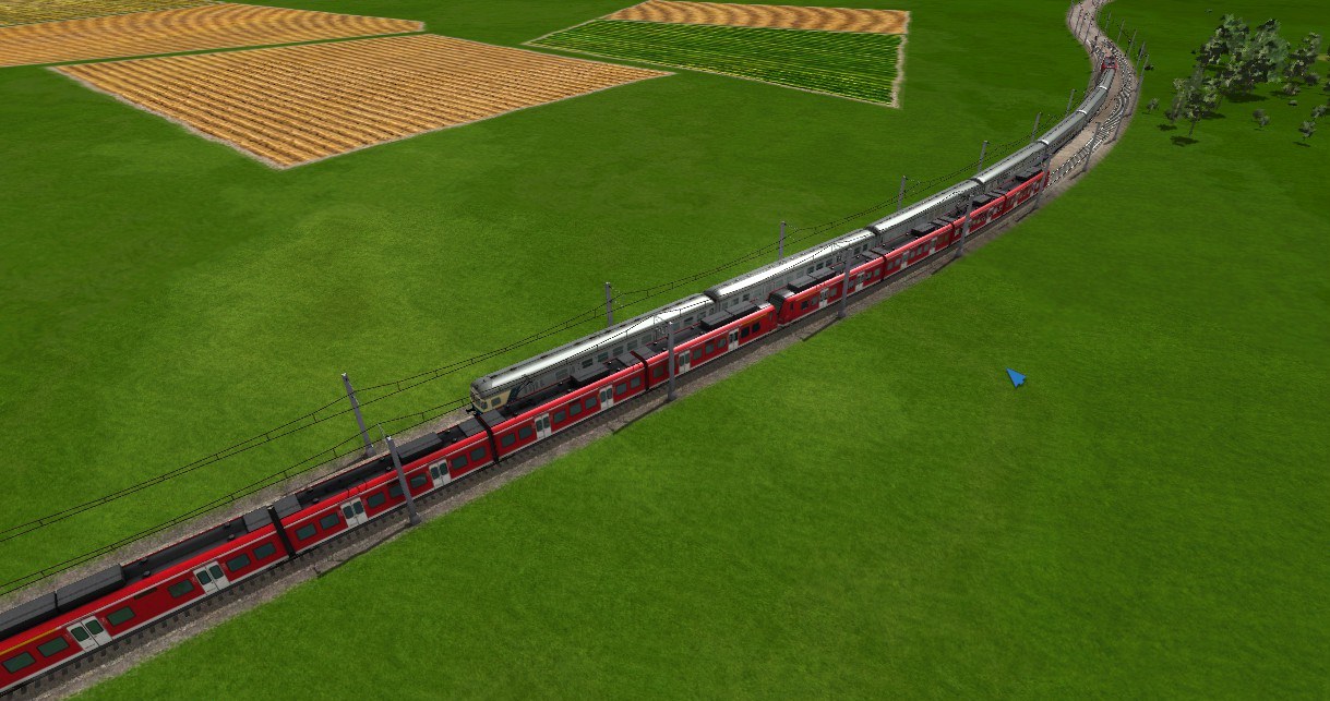 S-Bahn vs RB