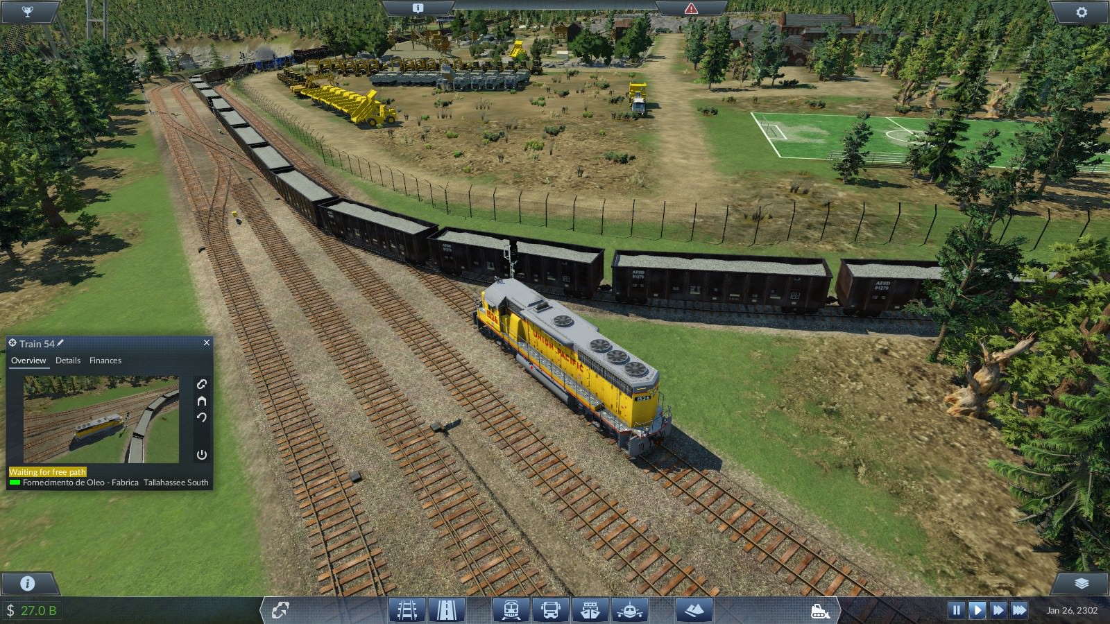 Railroad yard Stone Mill