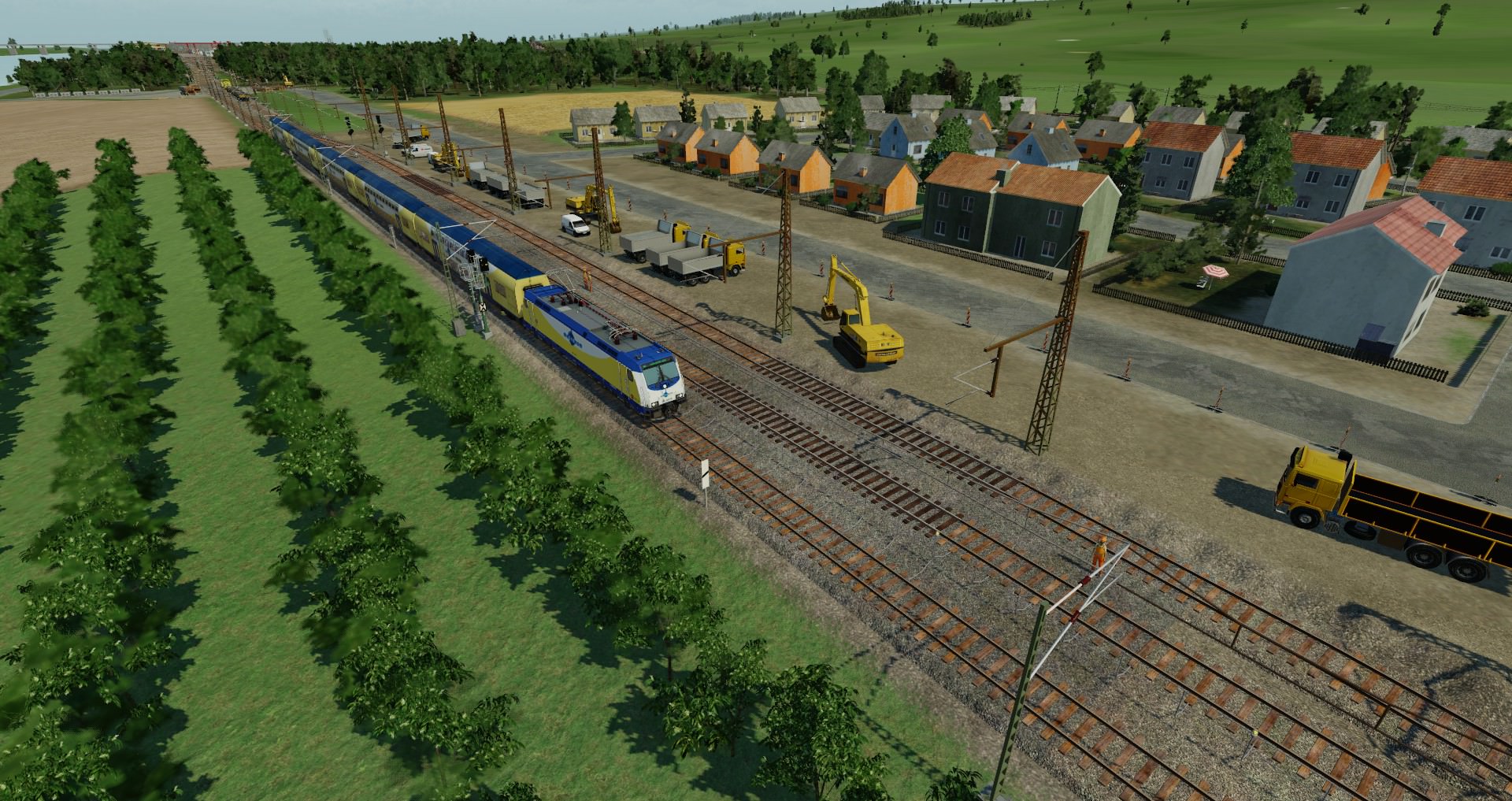 Metronom im Baustellenbereich
