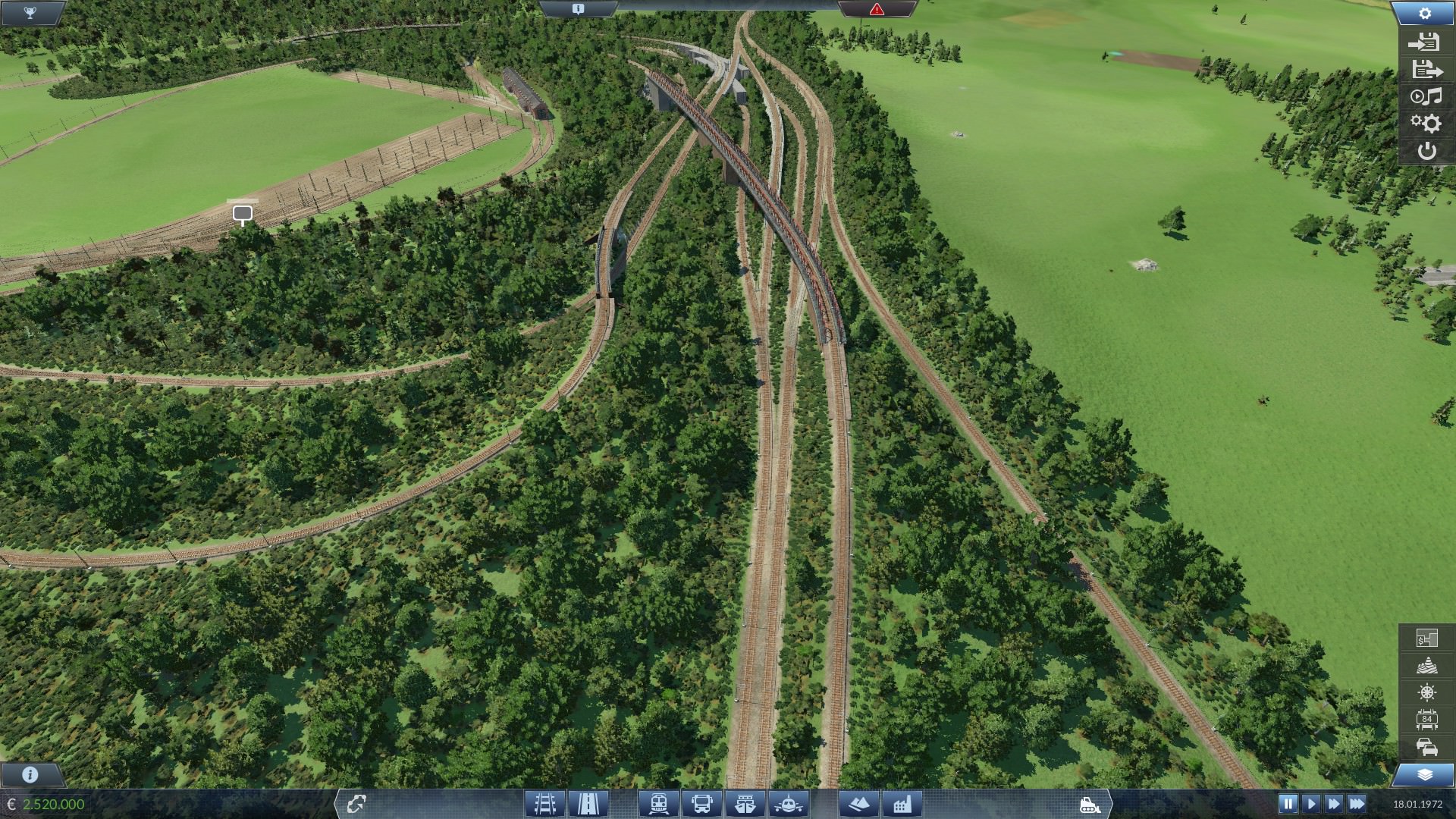 Gleisdreieck Grünfeld Ost