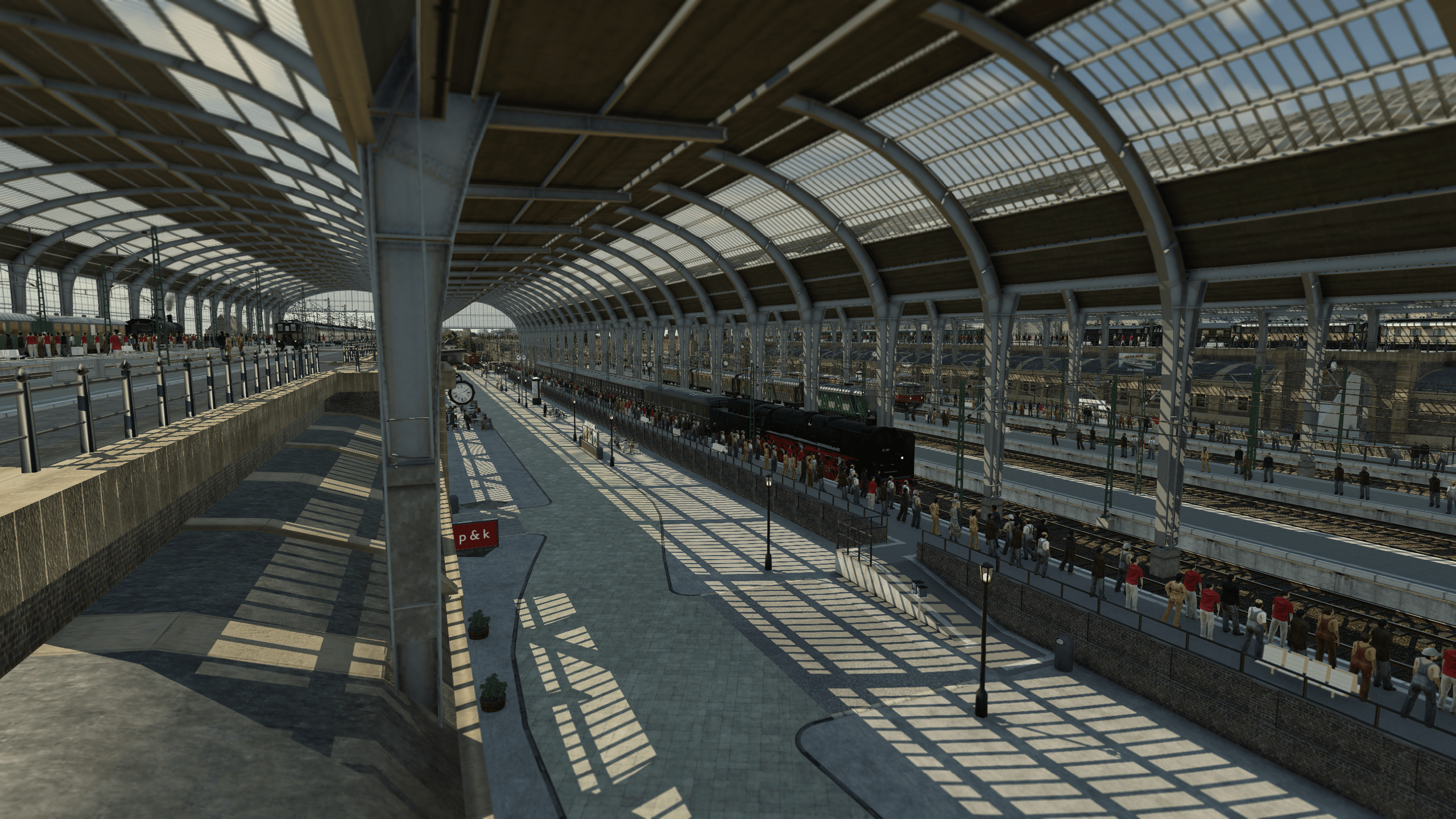 Zugtreffen im Hbf Ostflügel