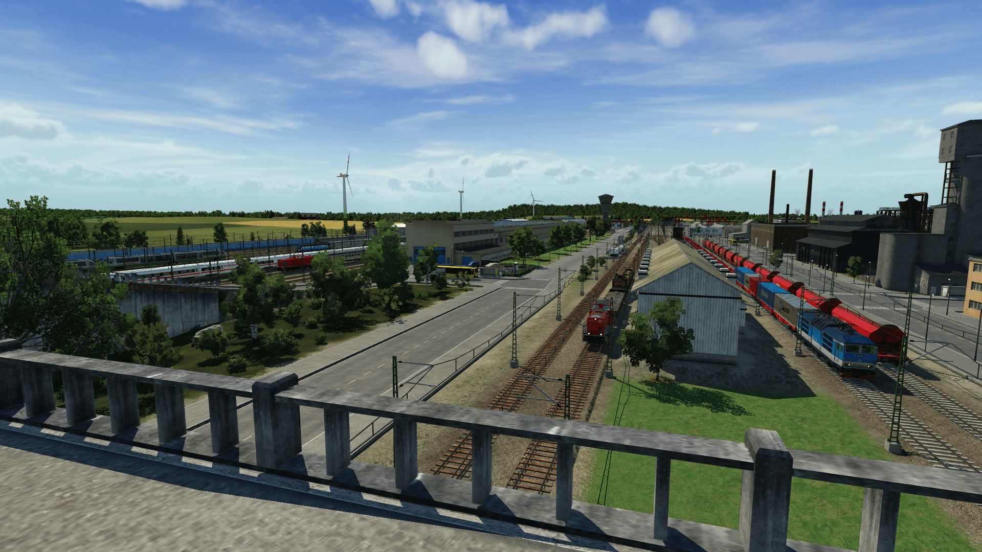 Blick von der Brücke