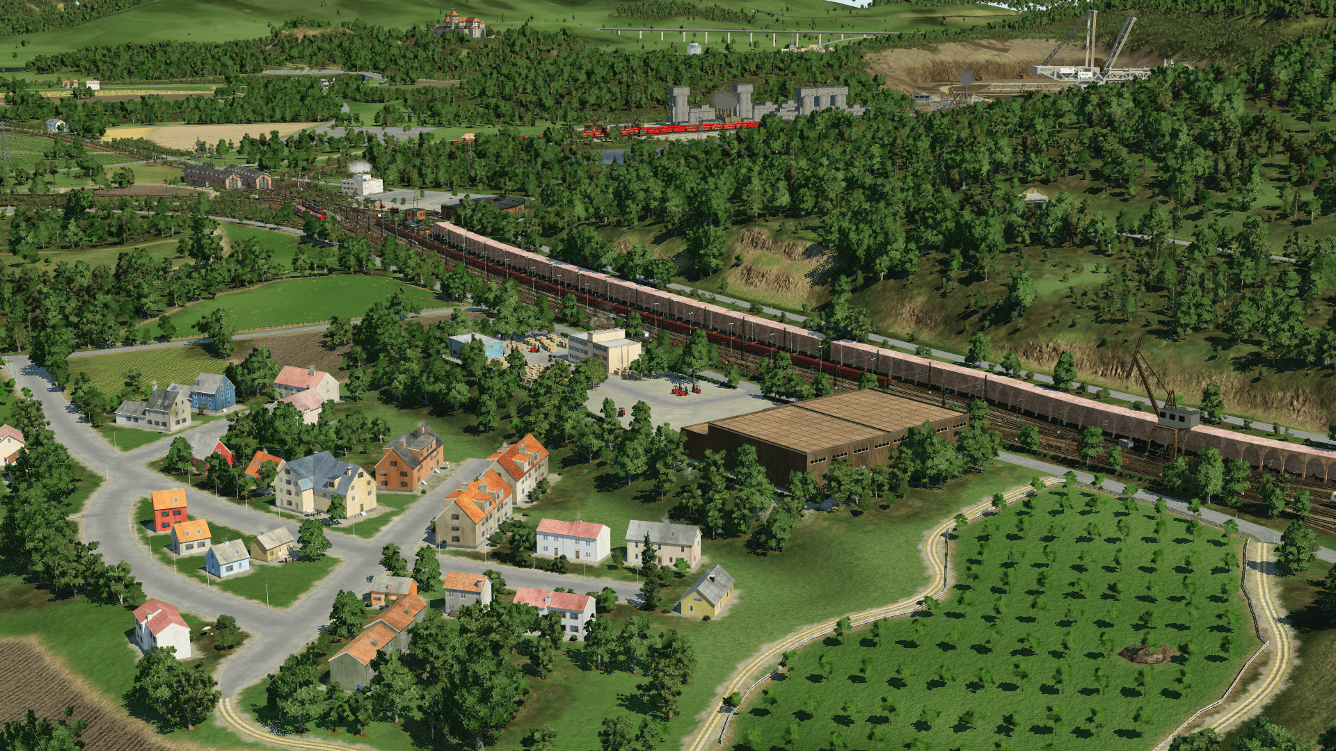 Landschaftsaufnahme nahe Munderkingen