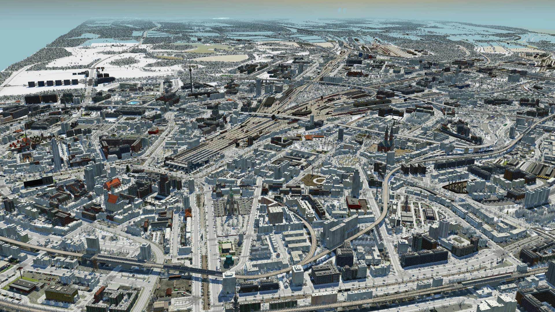 Karlsberg im Winter