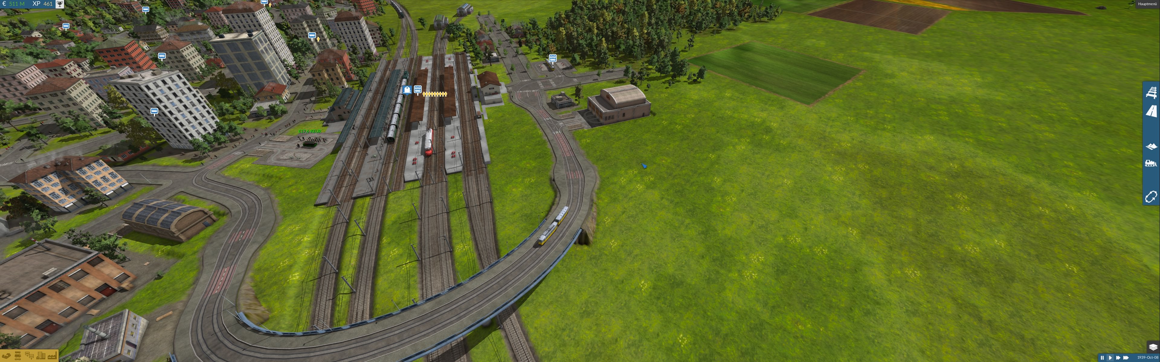 2 Bahnhöfe nebeneinander