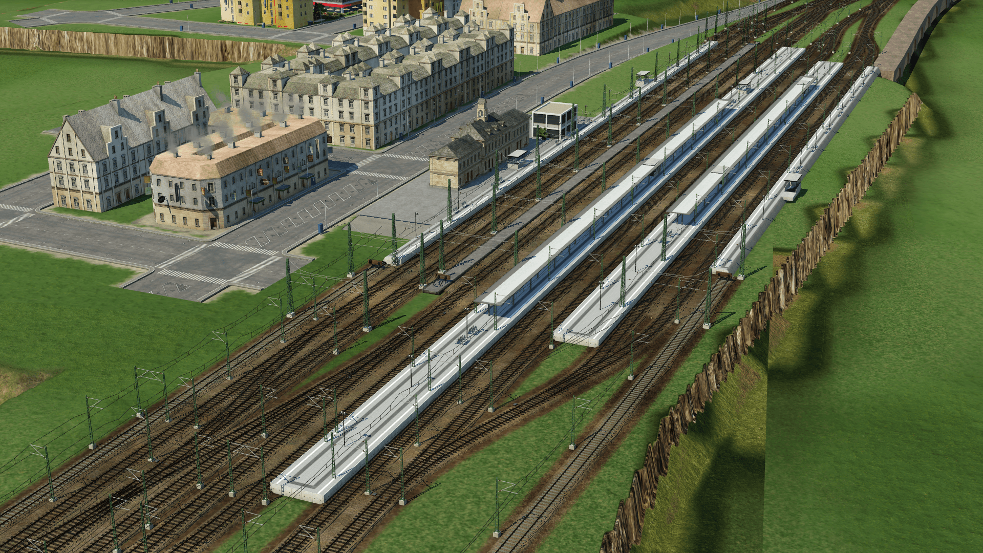 Modularer Bahnhof für Munderkingen