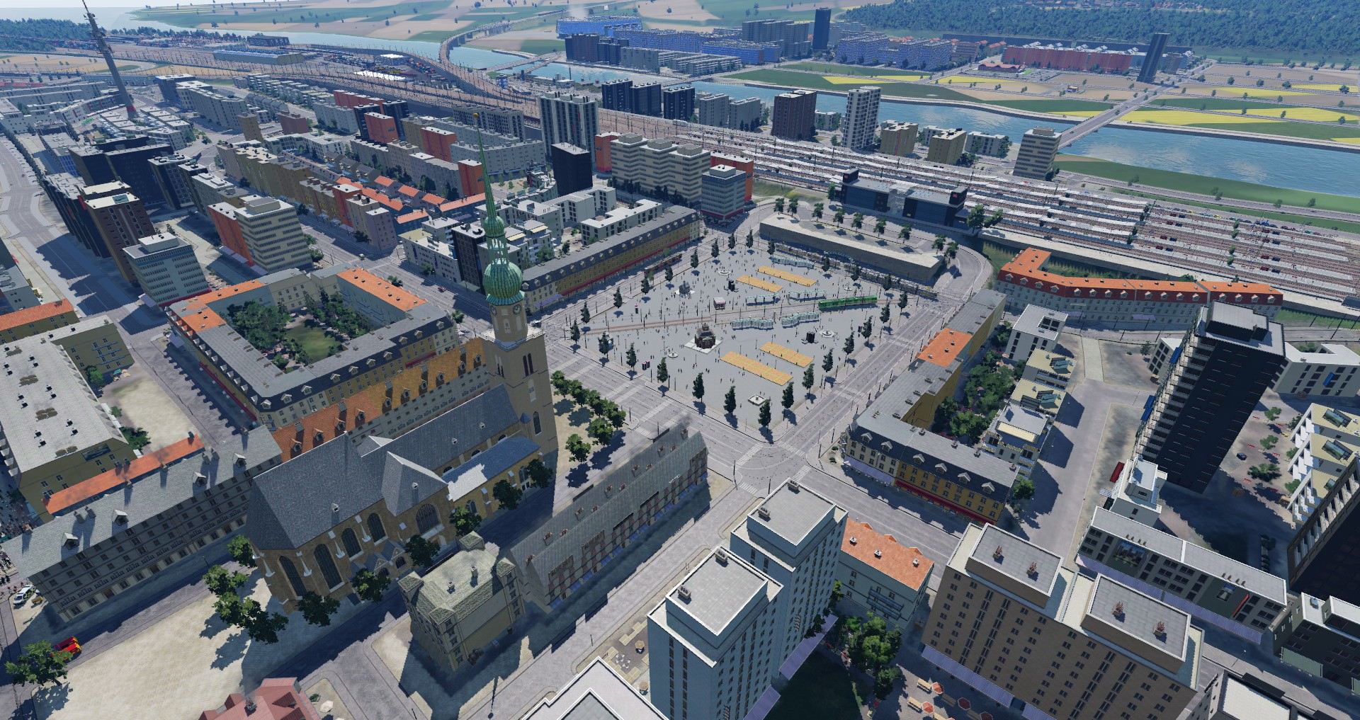 Eichenburg Bahnhofsplatz