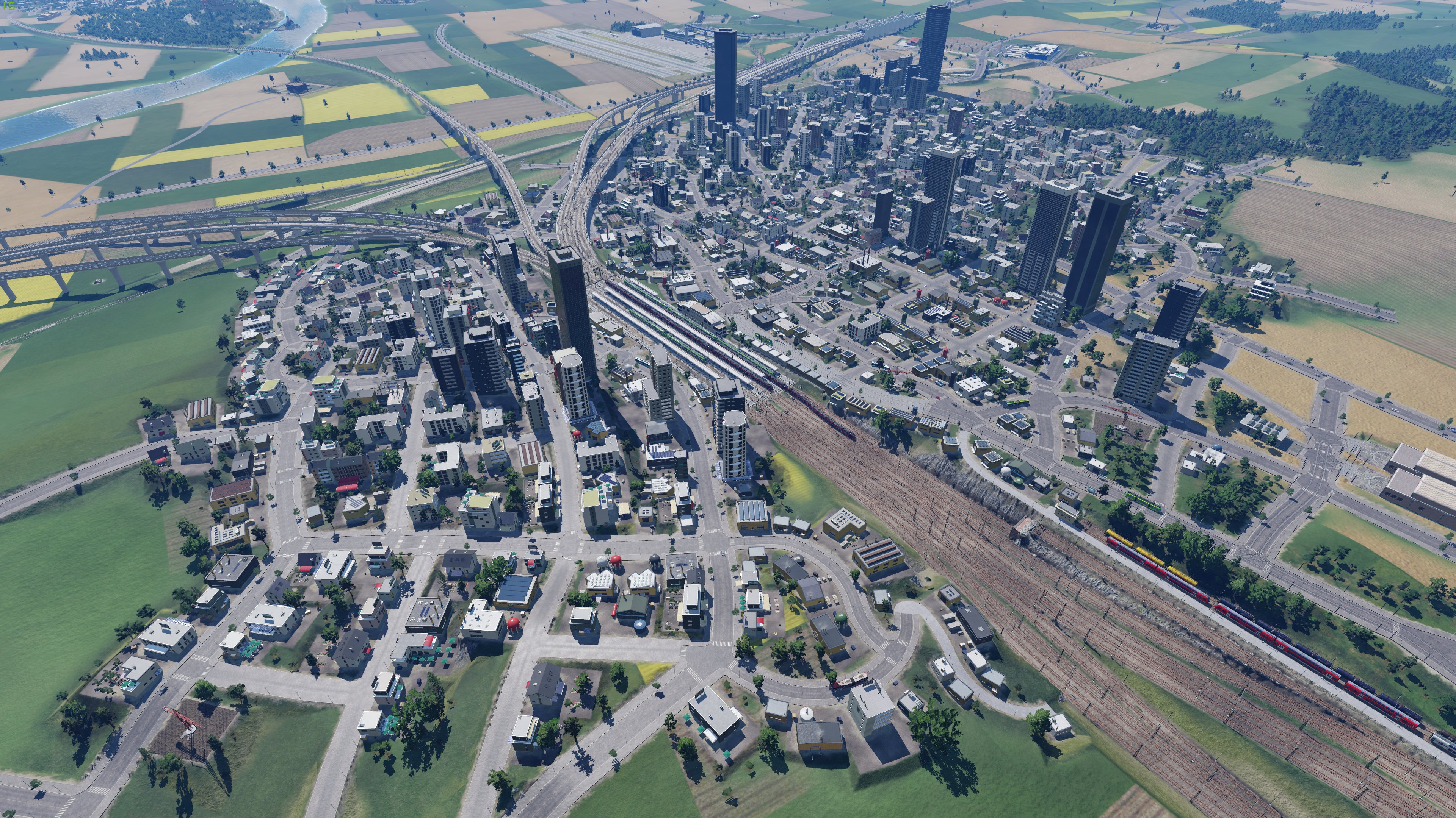 Neuwerben Skyline