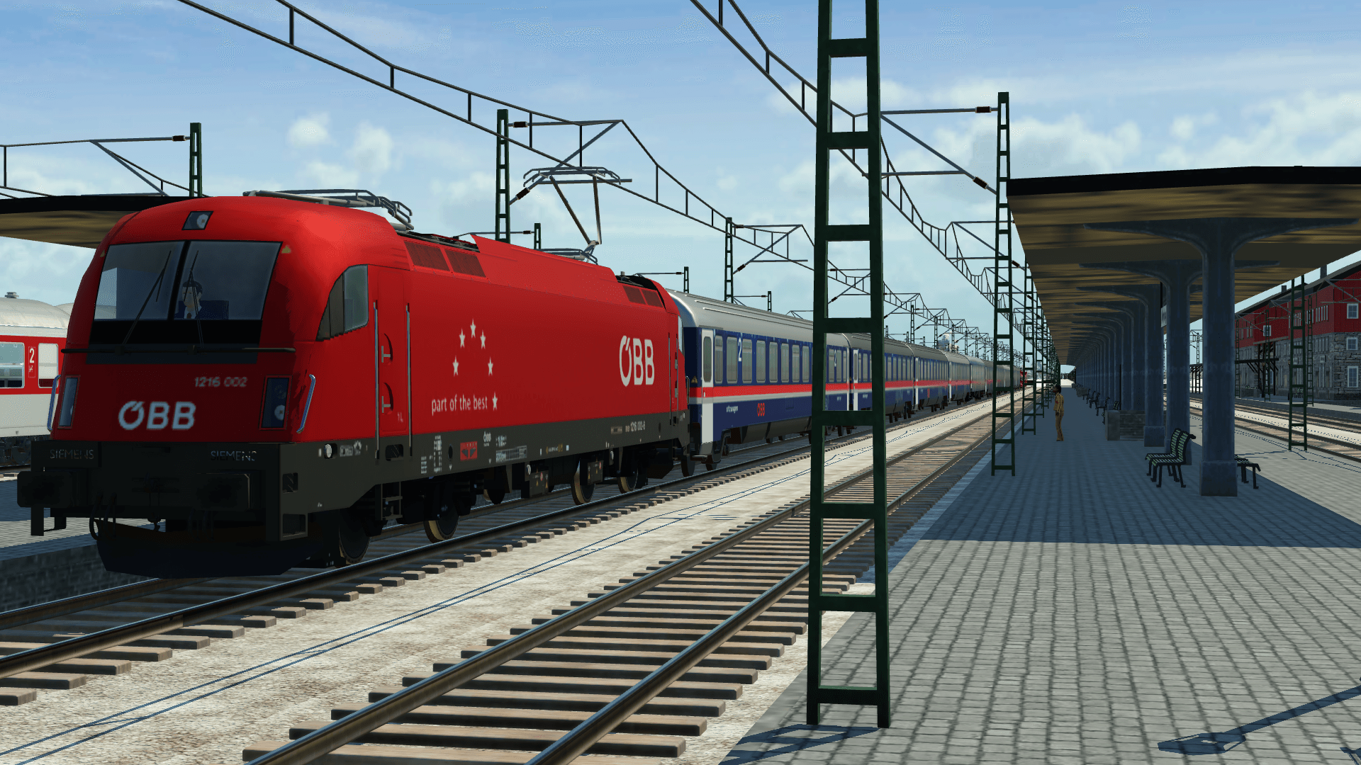 Ein Nightjet Richtung Trutzburg
