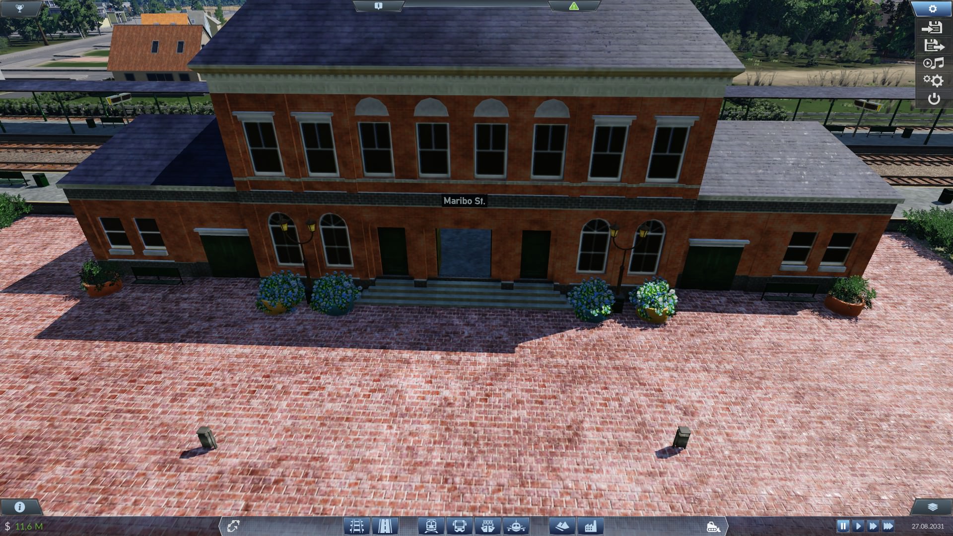 WIP - Maribo Station / Banegårdspladsen
