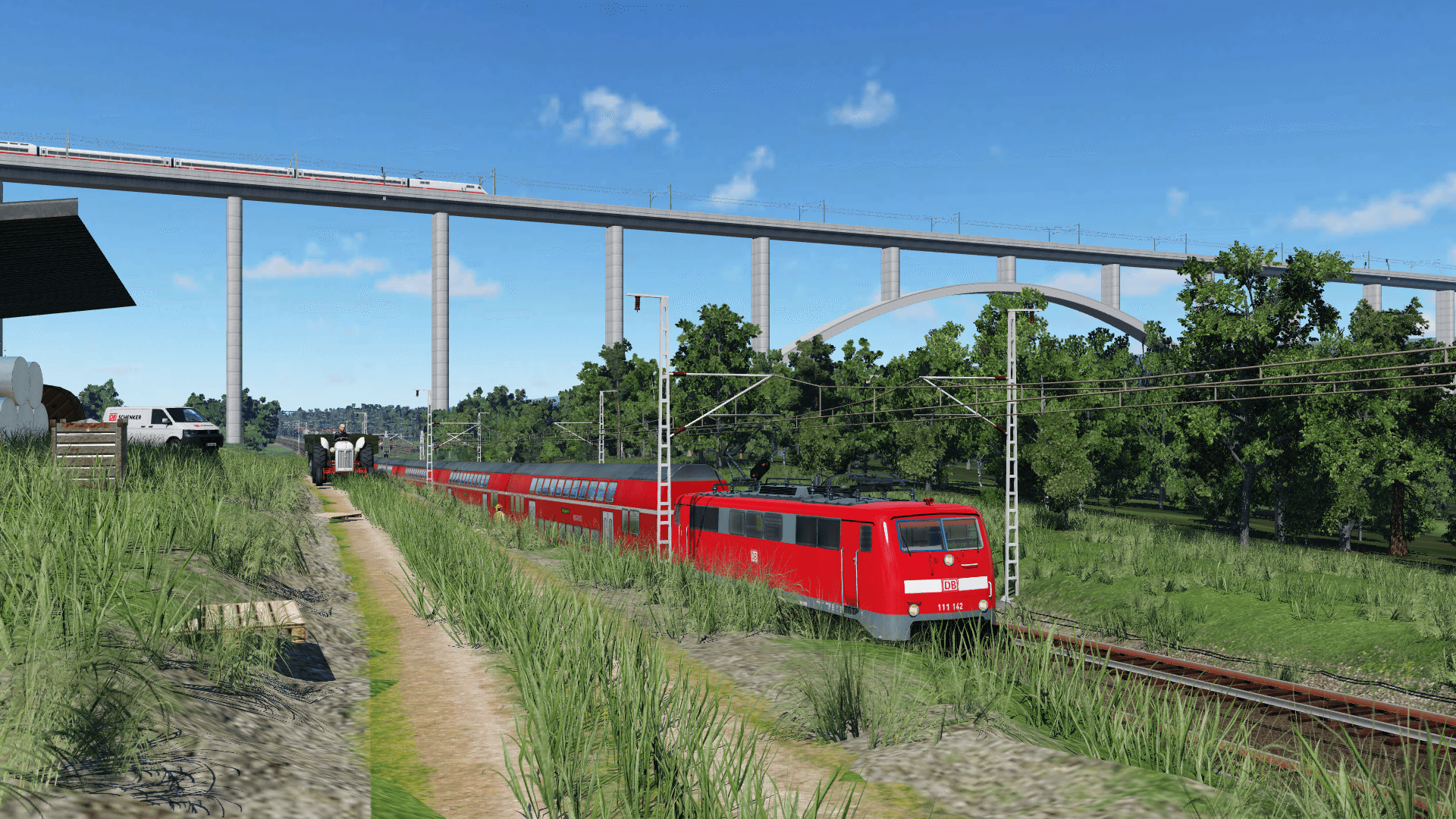 RE verlässt Gössenheim-Niederfitzingen