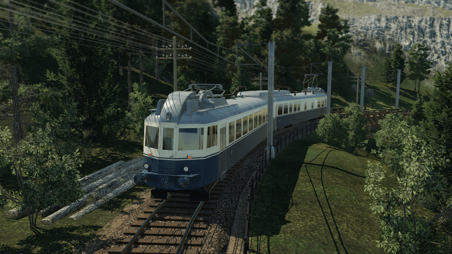 Blauer Pfeil BLS