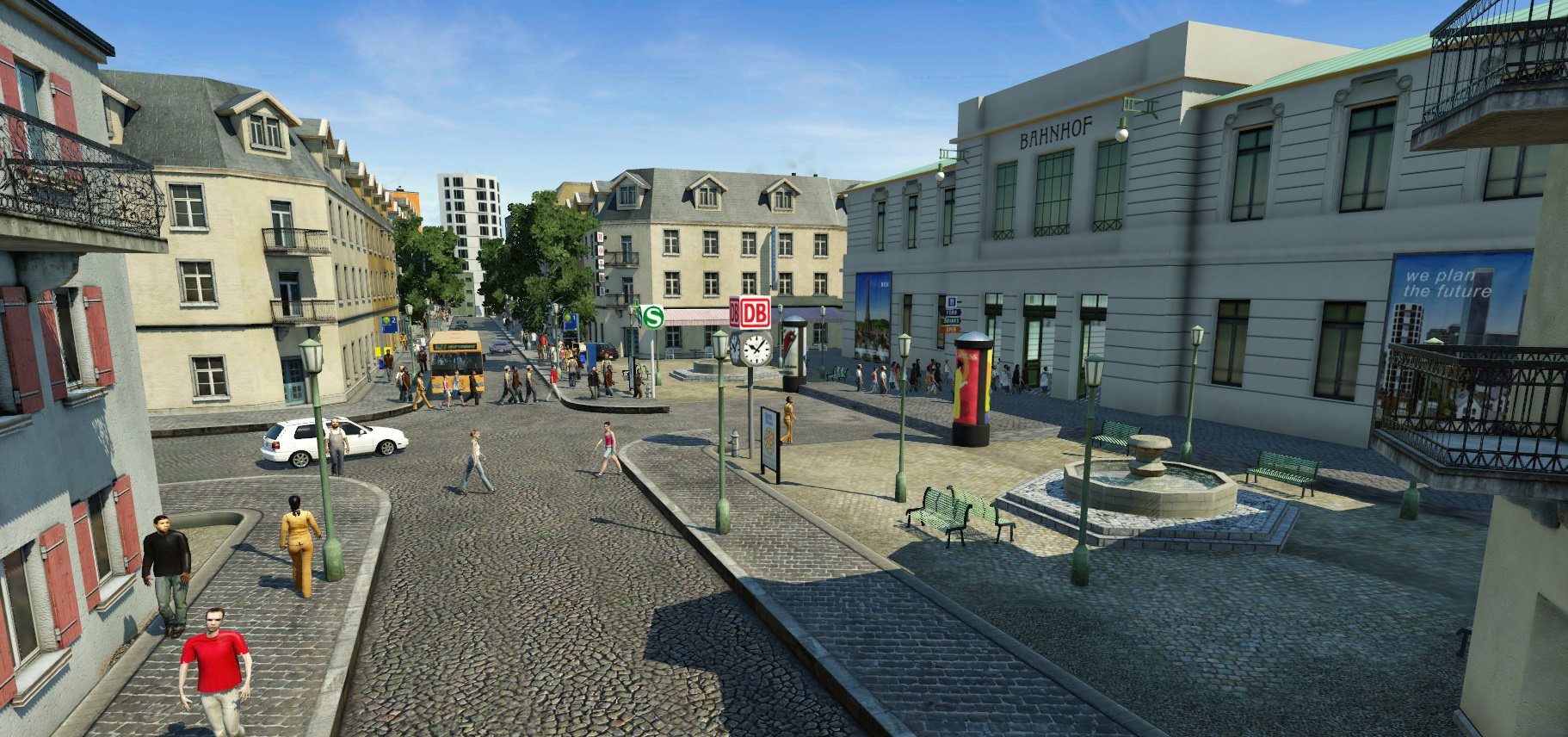 Bahnhofsvorplatz Süd, Hohenfels II.