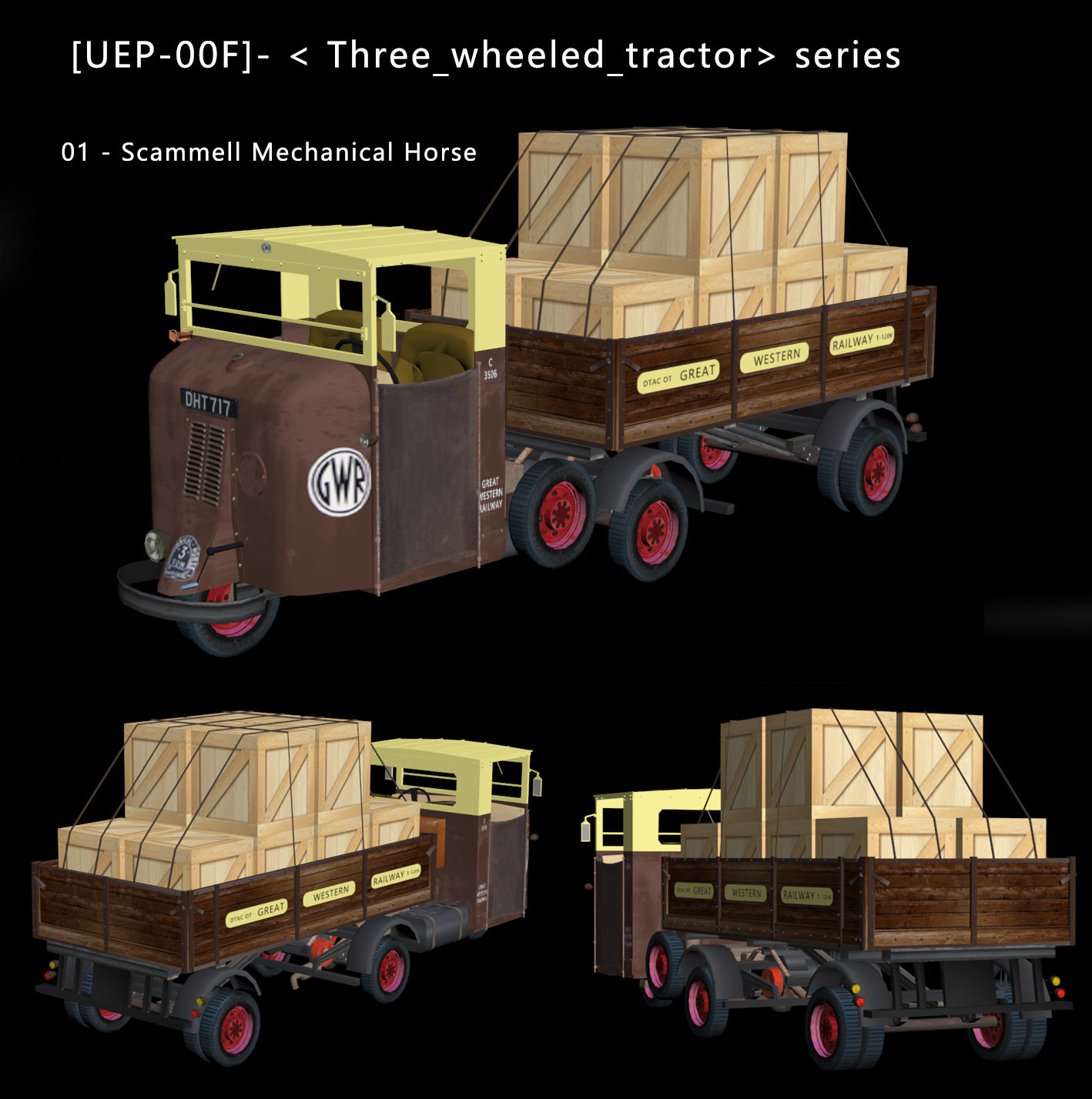 [WIP] - Scammell Mechanical Horse TYPE-1