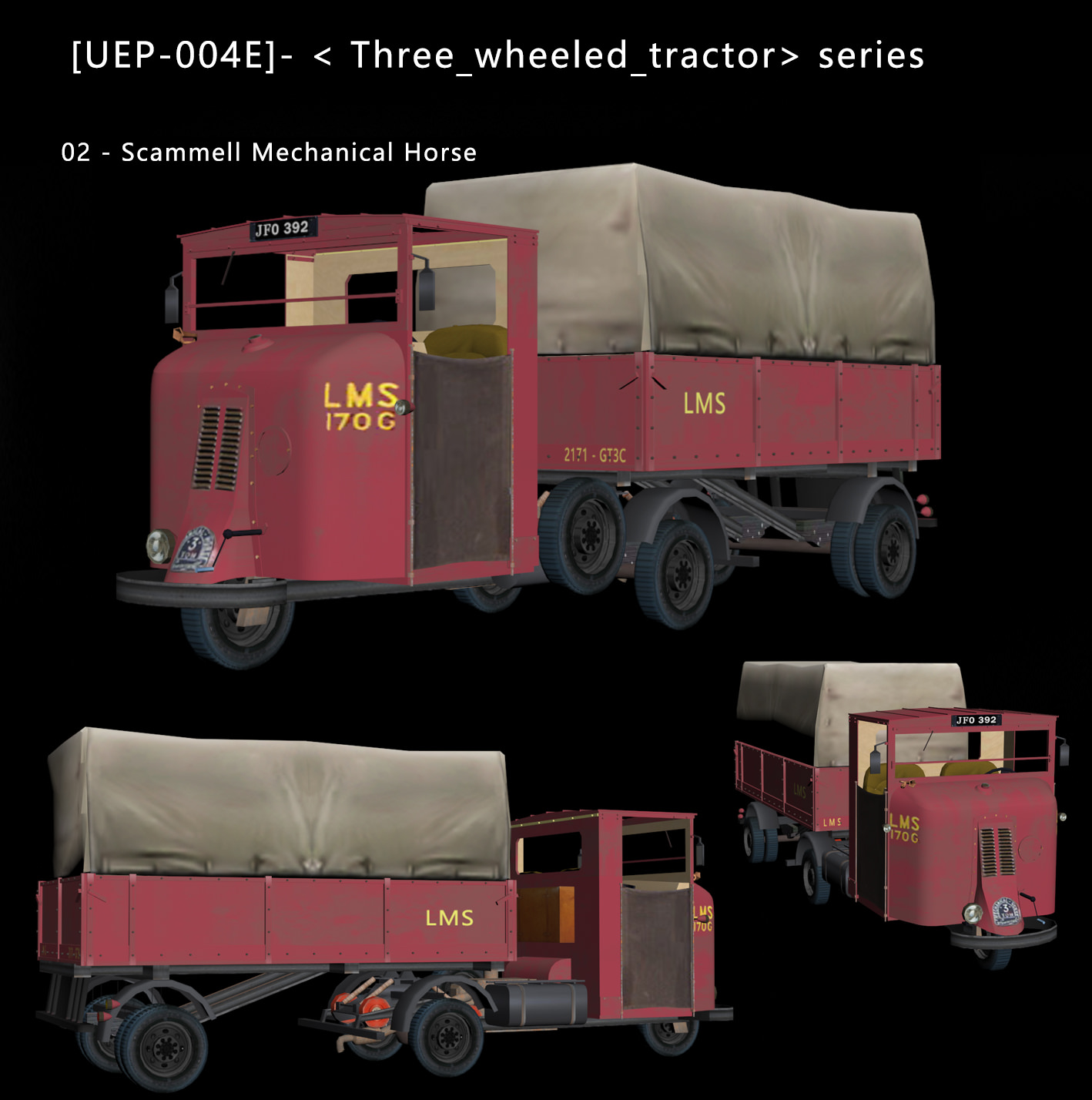 [WIP] - Scammell Mechanical Horse TYPE-1