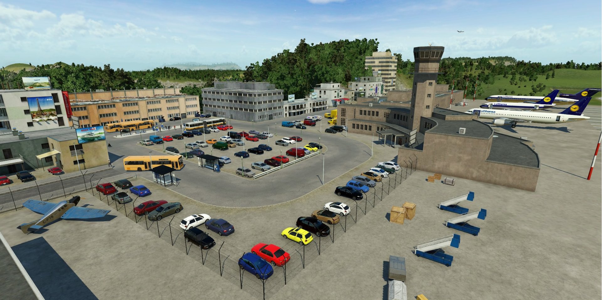 Am anderen Flughafen
