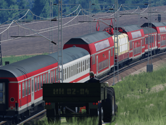 Trainspotting bei Gössenheim II
