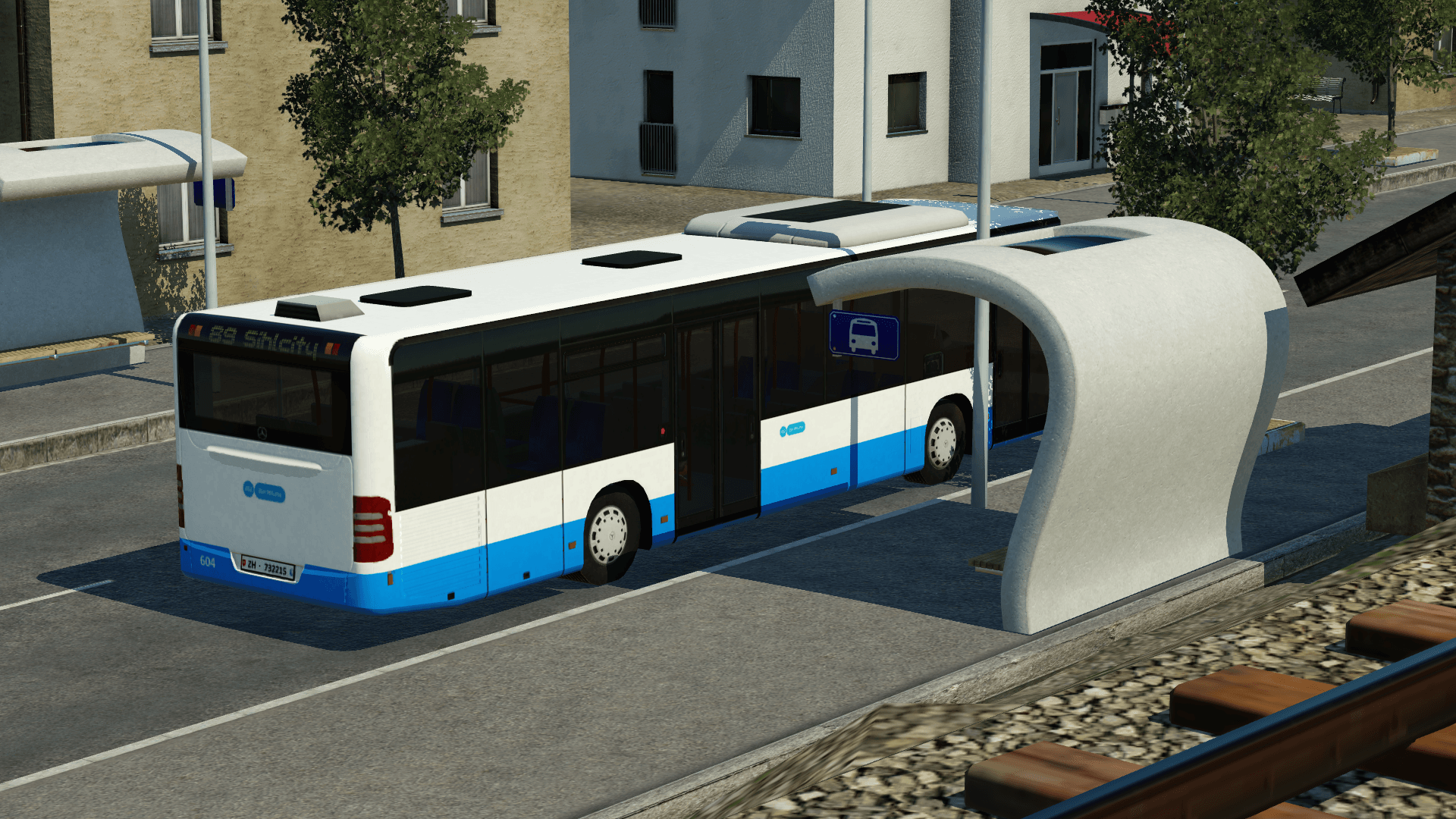 VBZ Bus richtung Sihlcity
