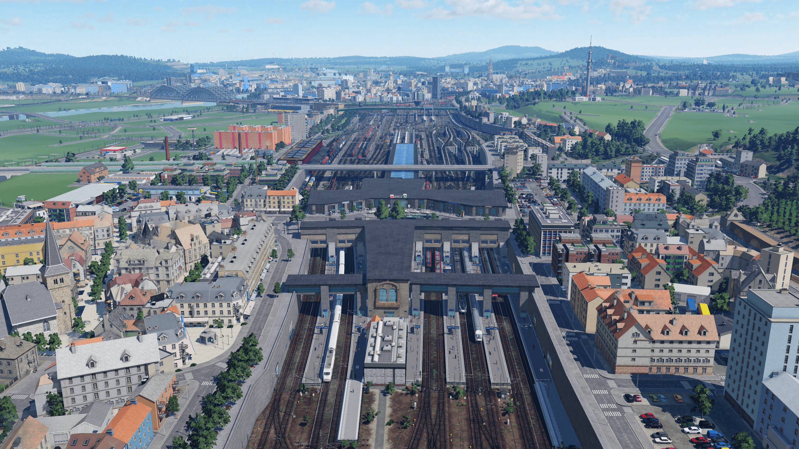 Südbahnhof mit Weitblick