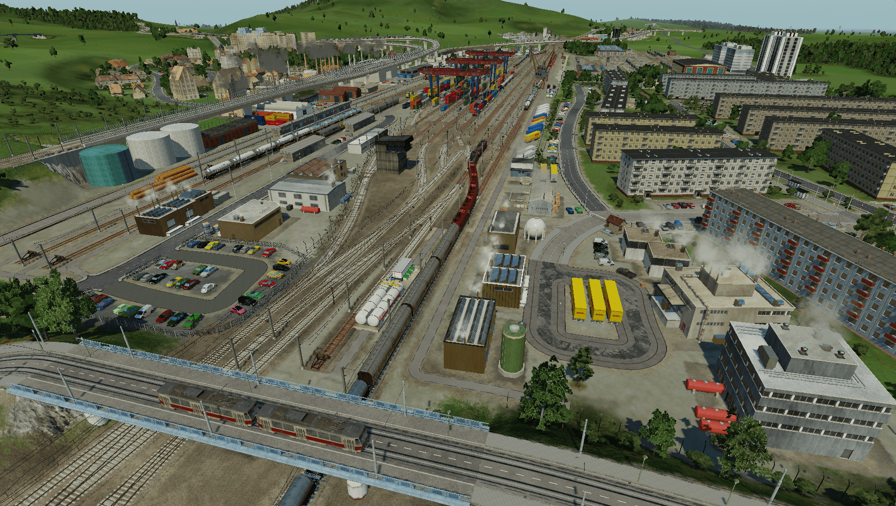 Verschiebe/Umschlagbahnhof Süd