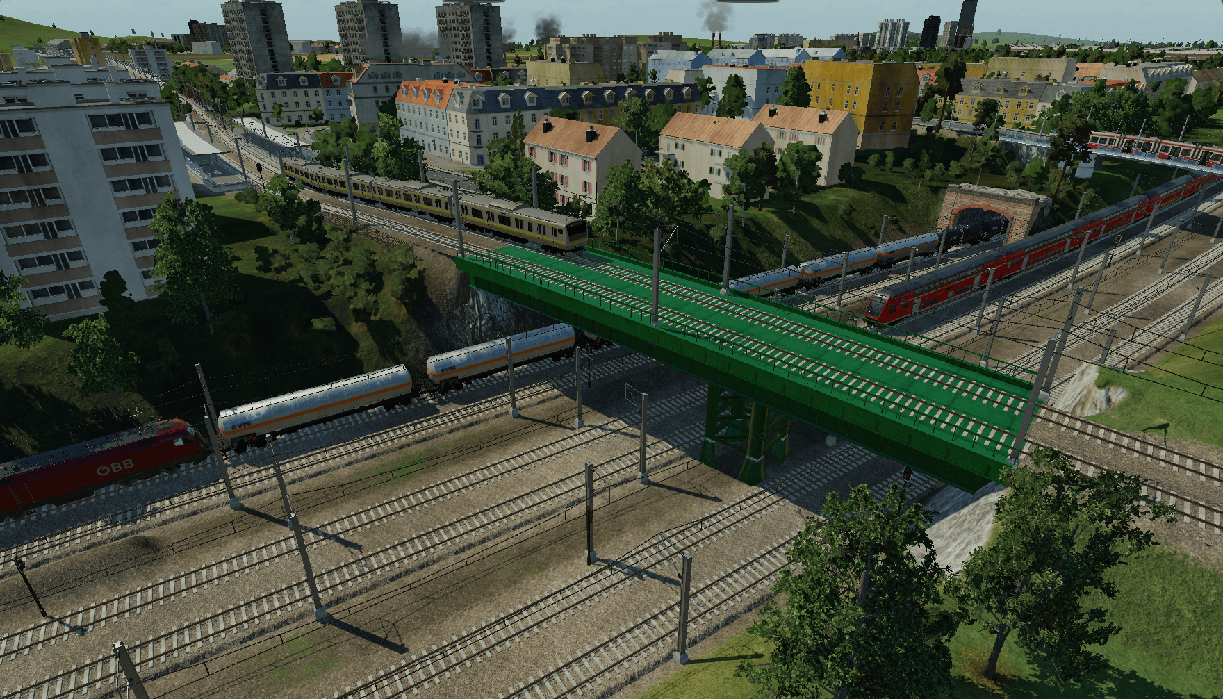Betrieb auf der Nordbahn