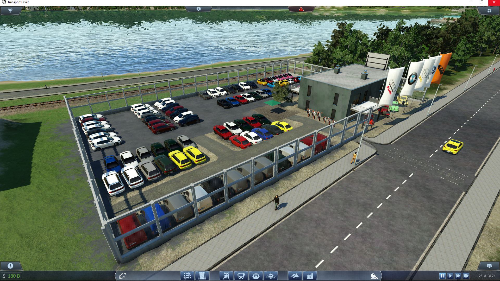 Showroom mit Autos