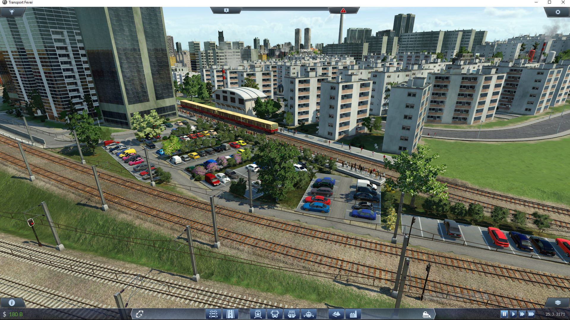 P+R Parkplatz