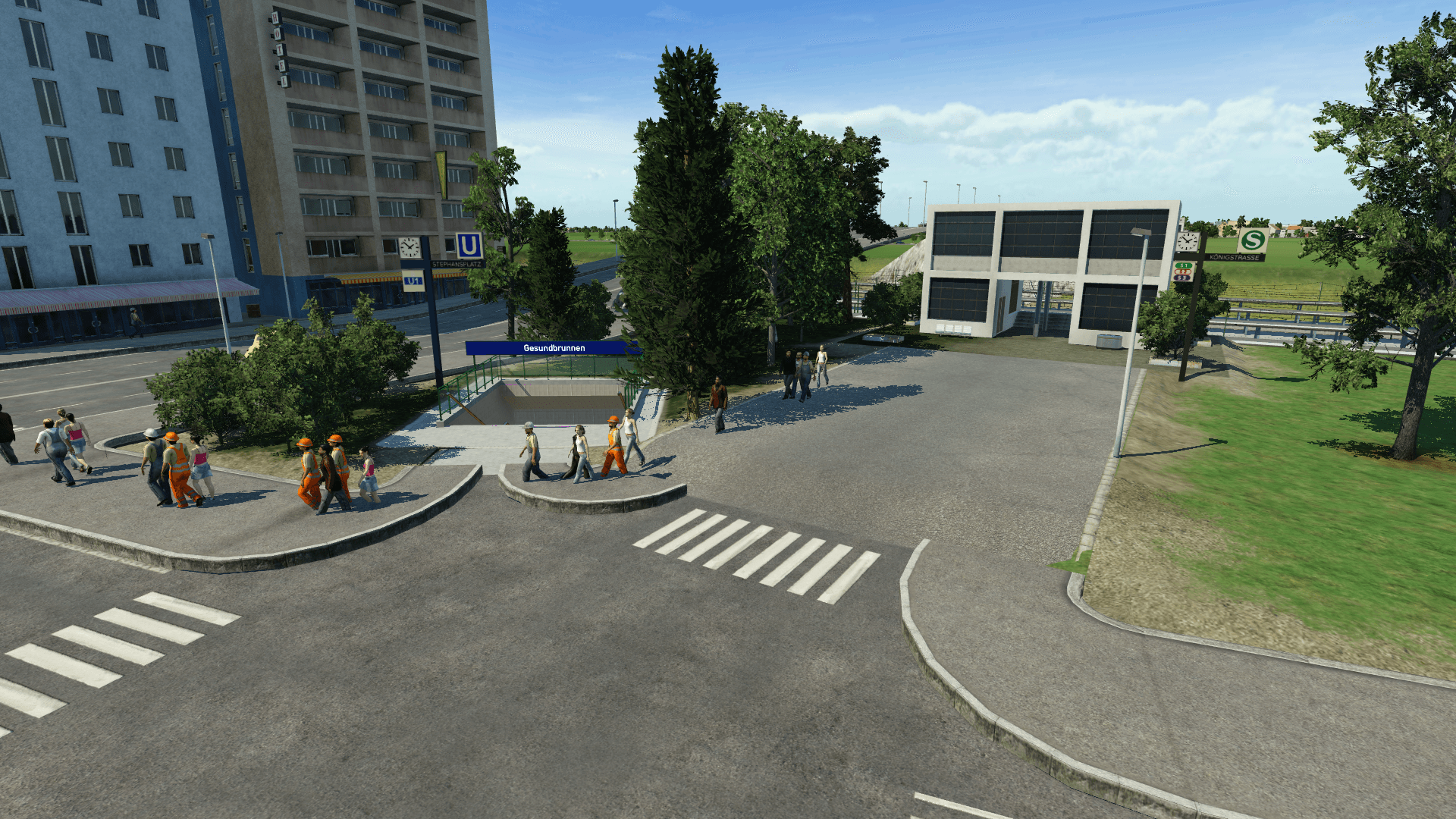 Umsteigeknoten Gesundbrunnen