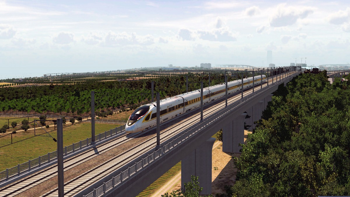 High-speed rail travel