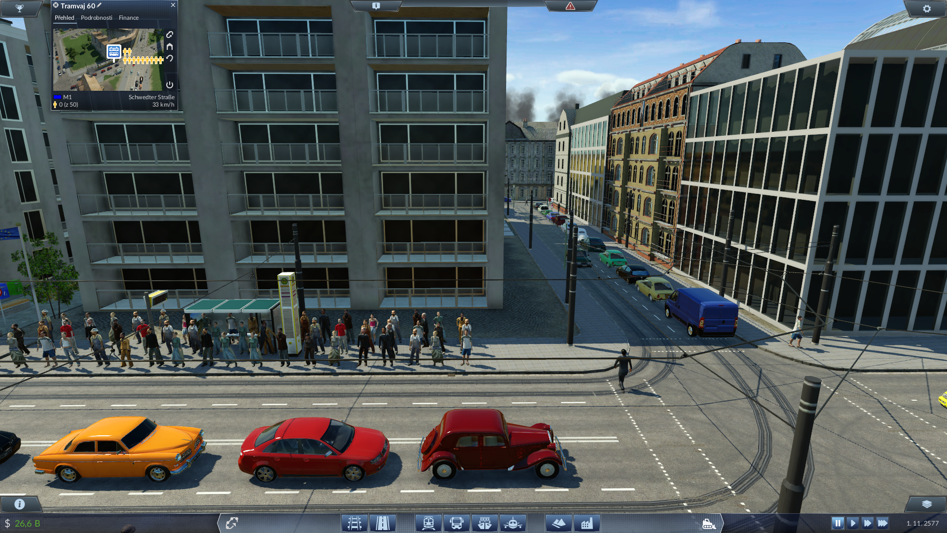 Mittelstraße (Richtung Universitätsstraße)
