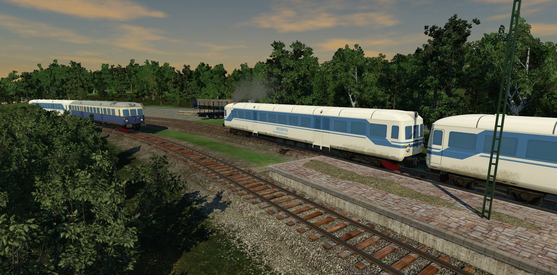 Unterwegs auf der Regentalbahn