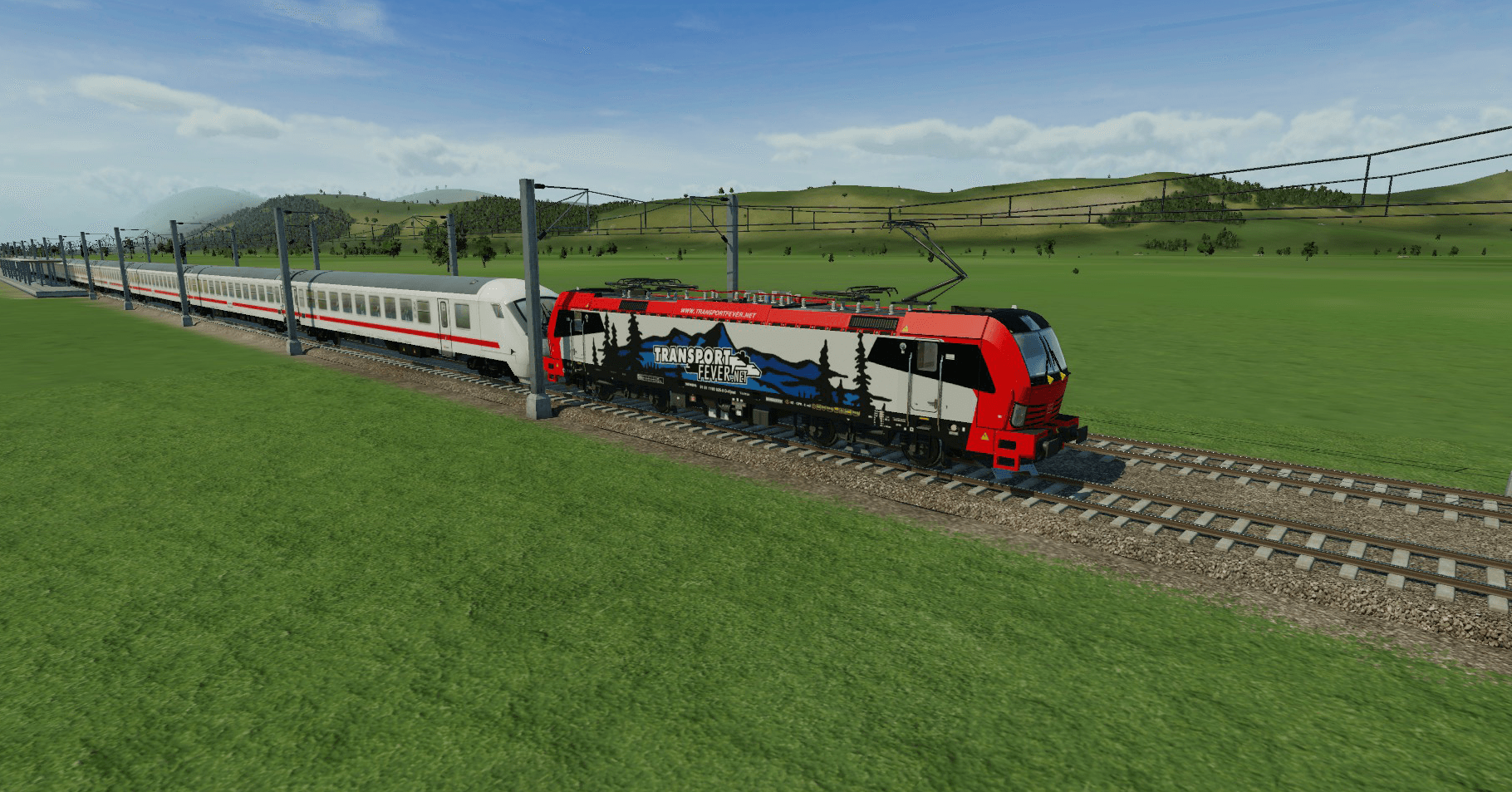 Steuerwagen defekt die Vectron der tf|net muss helfen.......