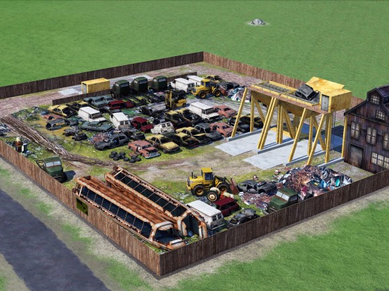 【MOD Preview】 - Vehicle recycling station