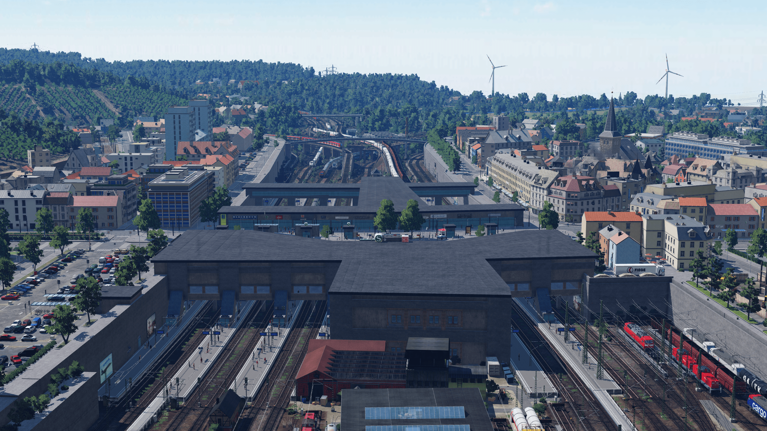 Blick nach Süden