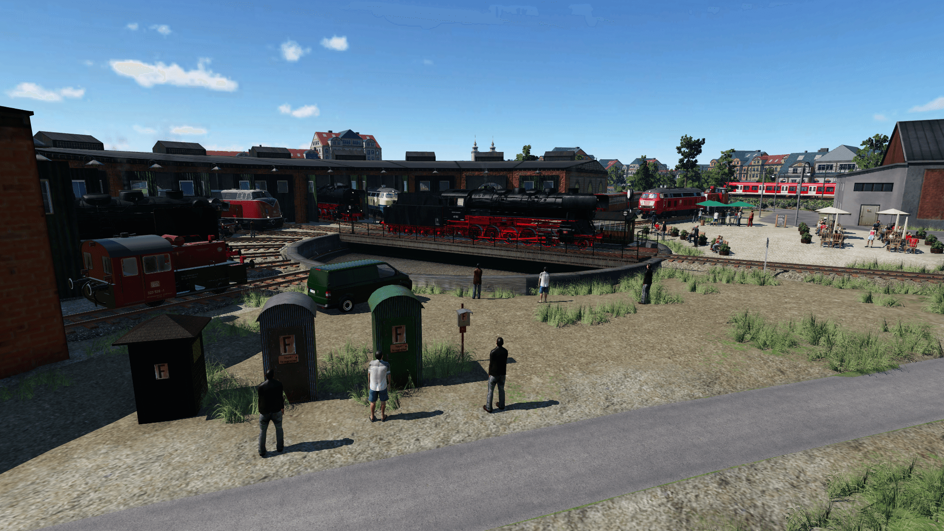 Im Eisenbahnmuseum