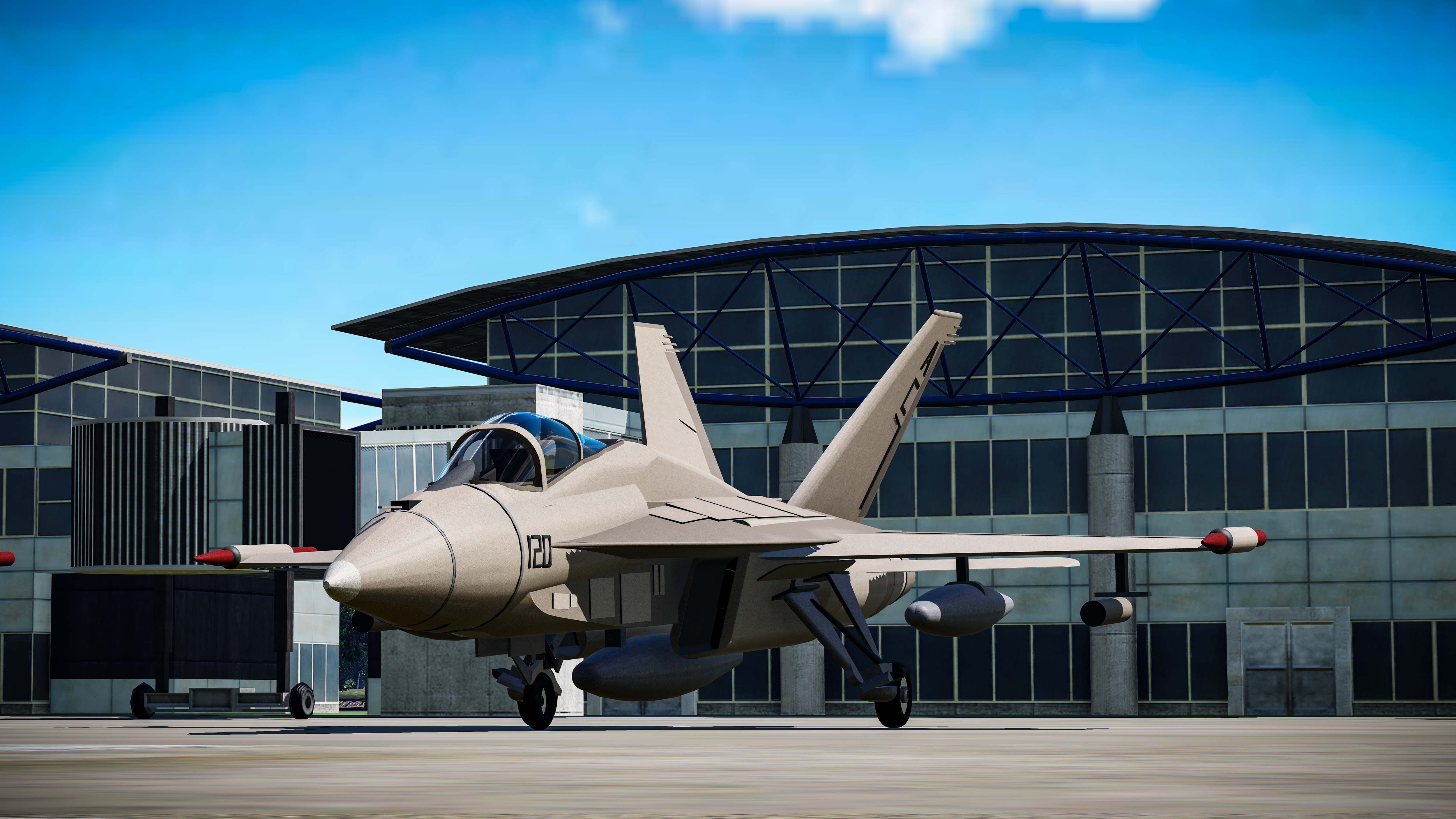 F/A 18 Hornet Sleep Mode
