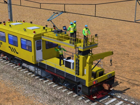 【MOD preview】- JW4 type catenary cable installtion vehicle