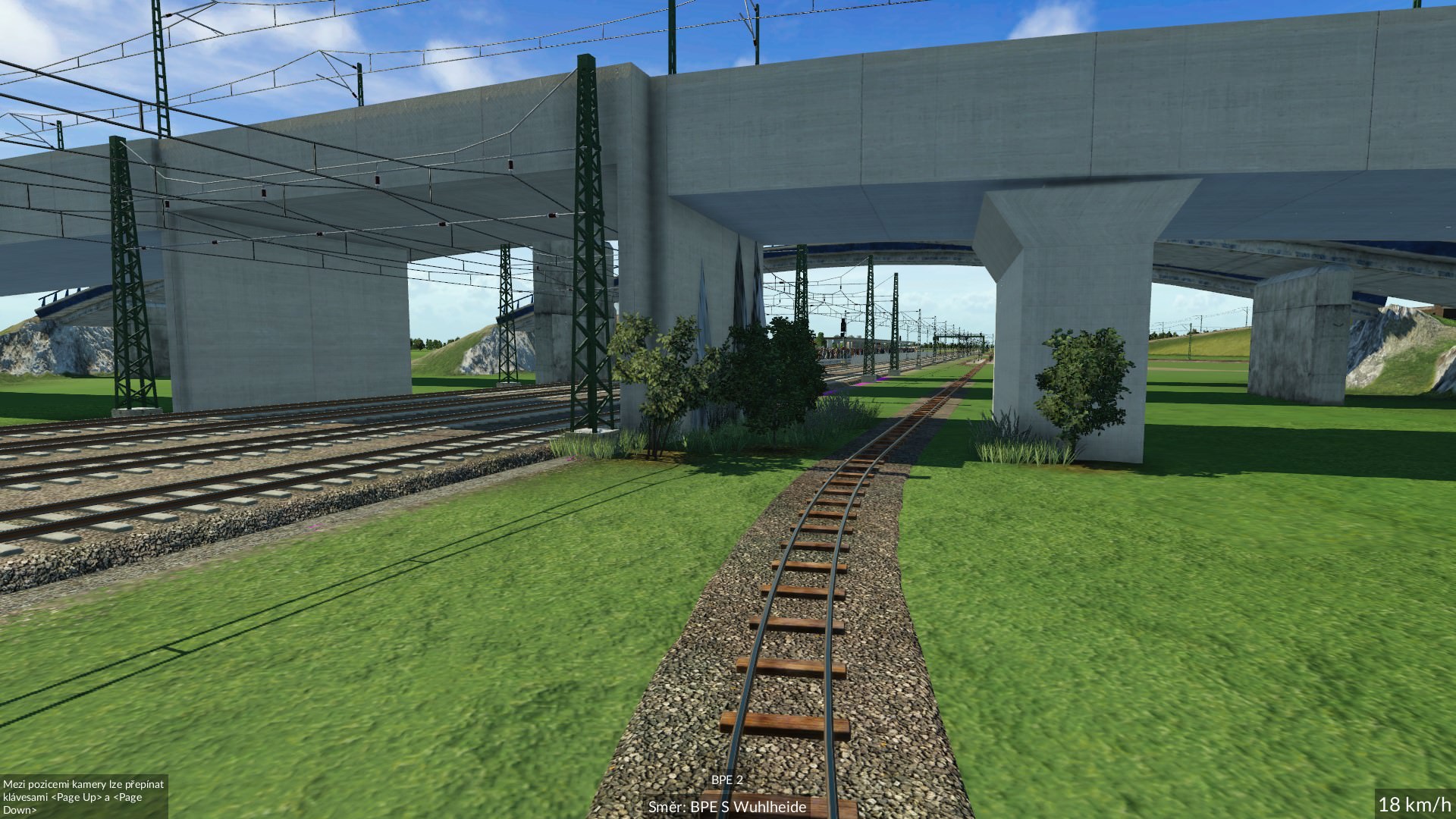 Kontakt mit der großen Bahn