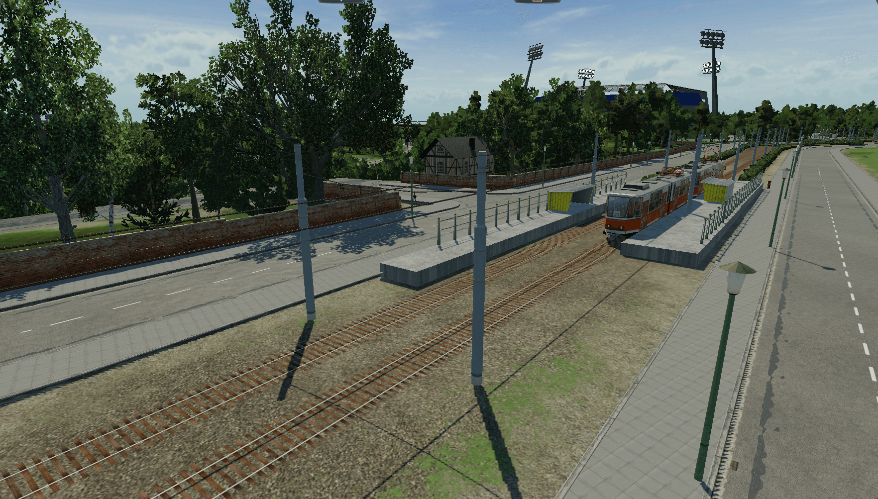 Pionierpark Eingang Straße an der Wuhlheide ~'89