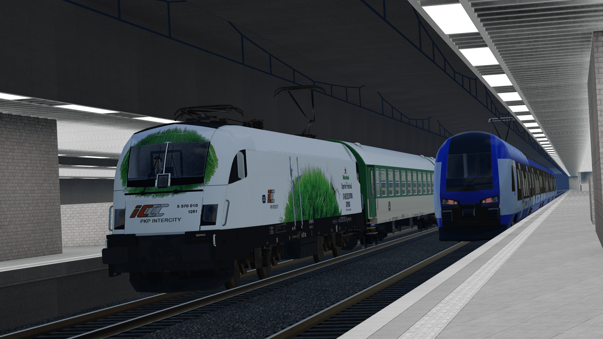Warsaw Central Station Eurosprinter/Flirt3