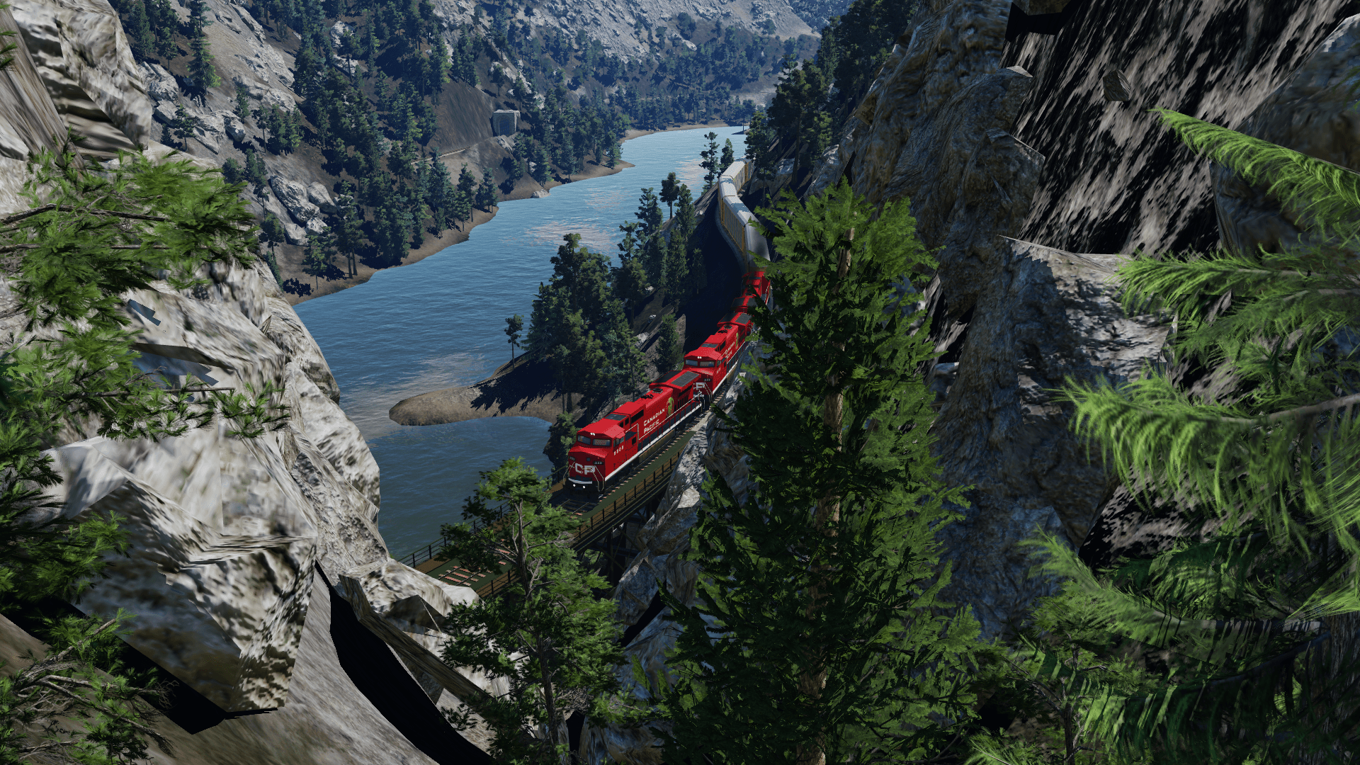 Sich durch den Canyon schlängeln