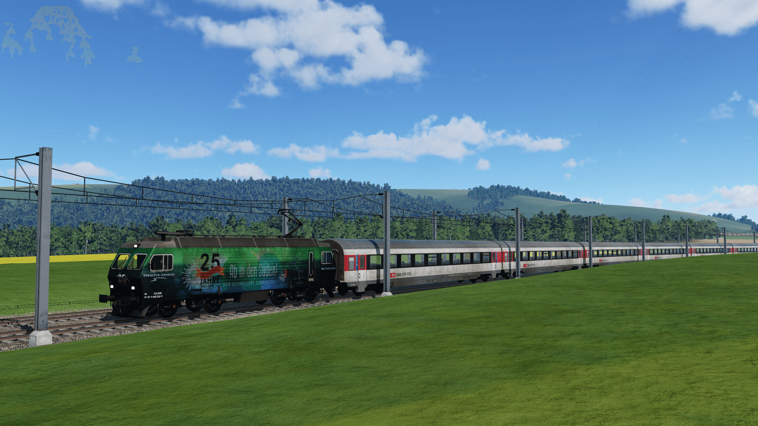 Re 446 016 mit IR