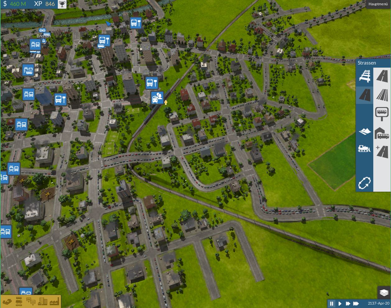 Megastau Situation auf den Straßen