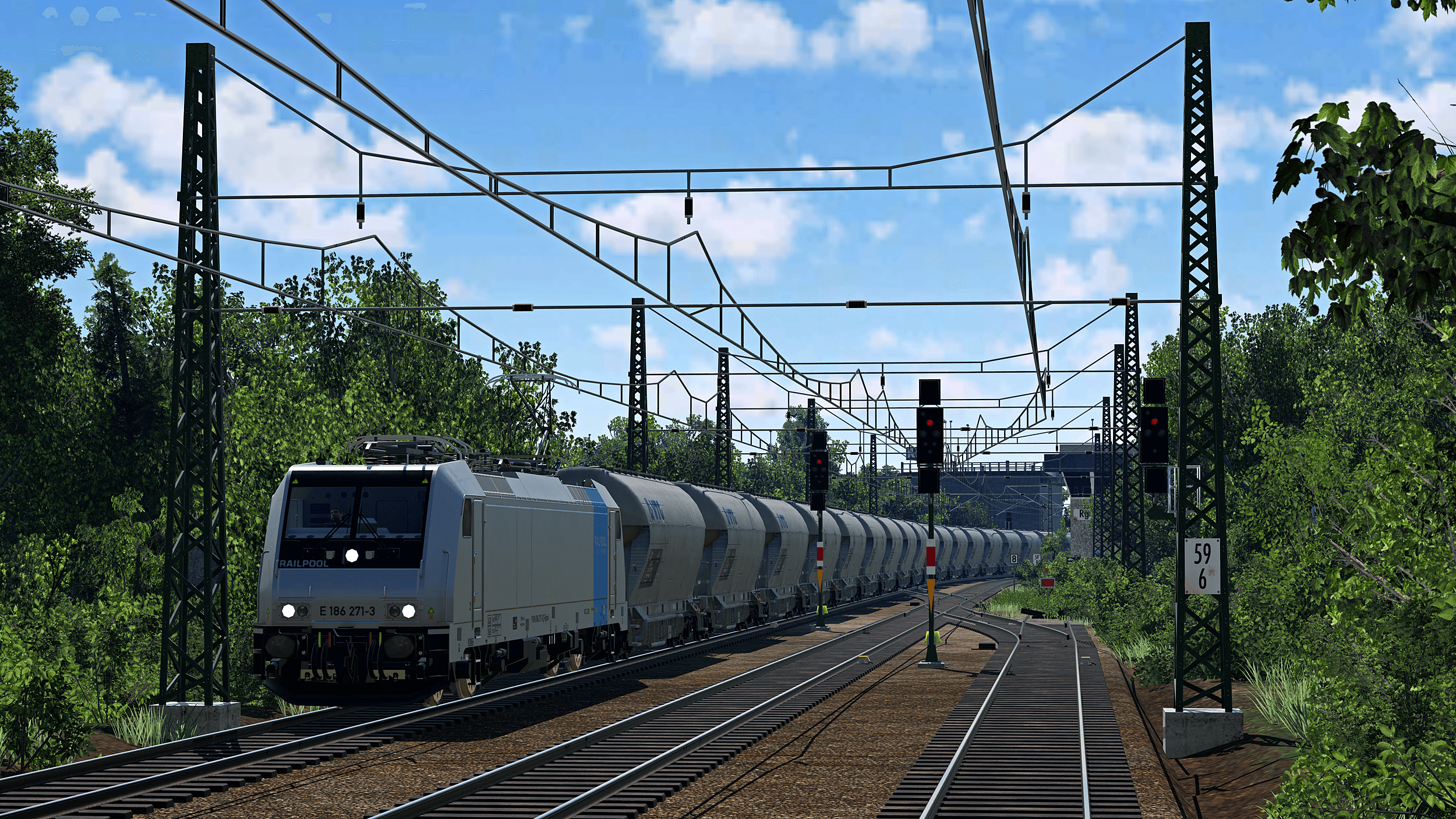 Rpool E186 271-3 auf Durchreise