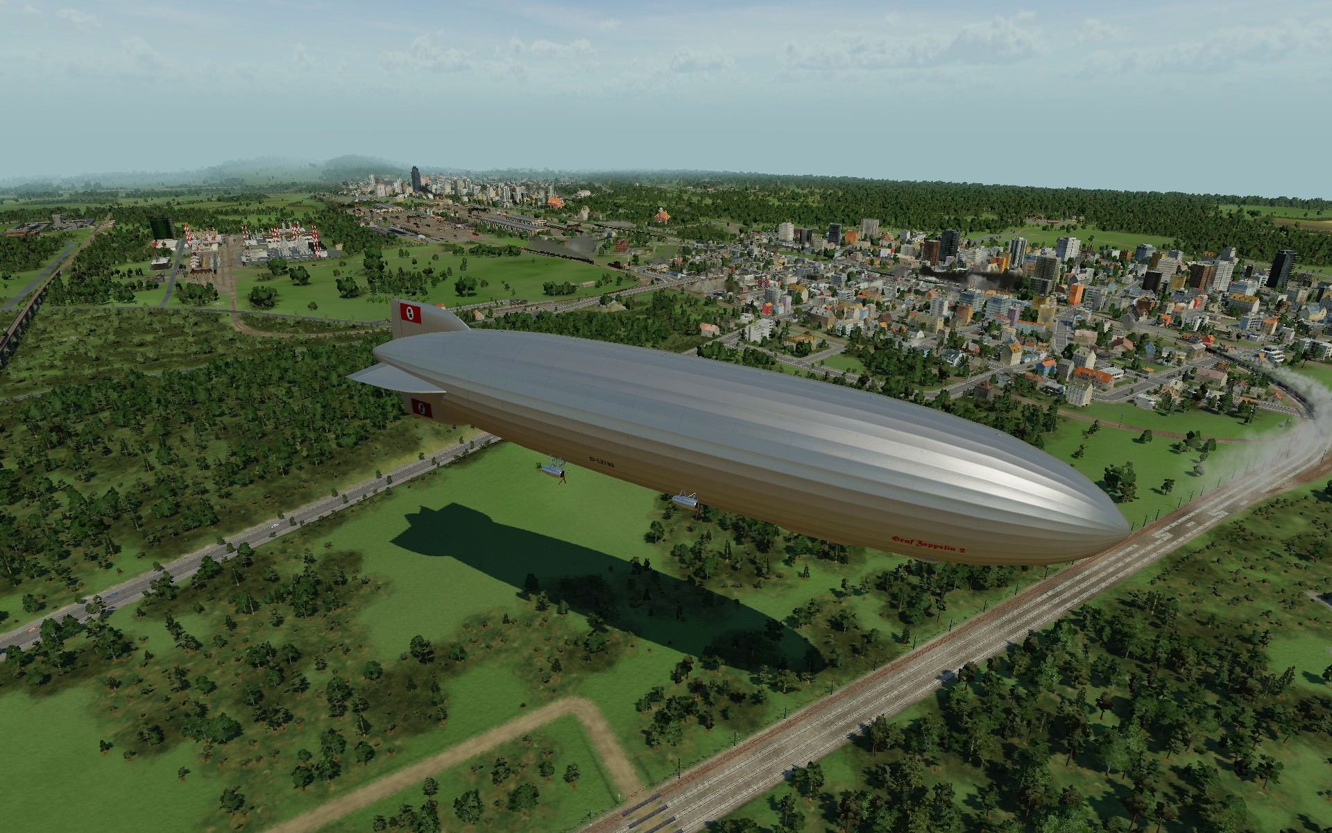LZ 130 über Hillesheim