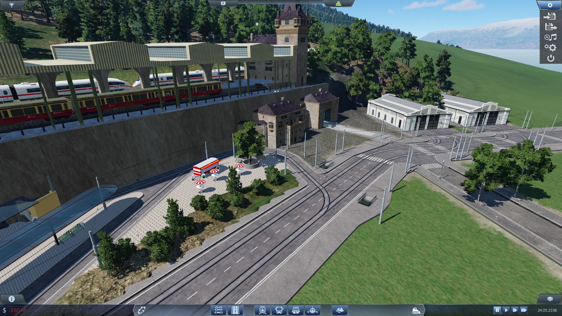 S-Bahn Kopfbahnhof Genève-Sendau